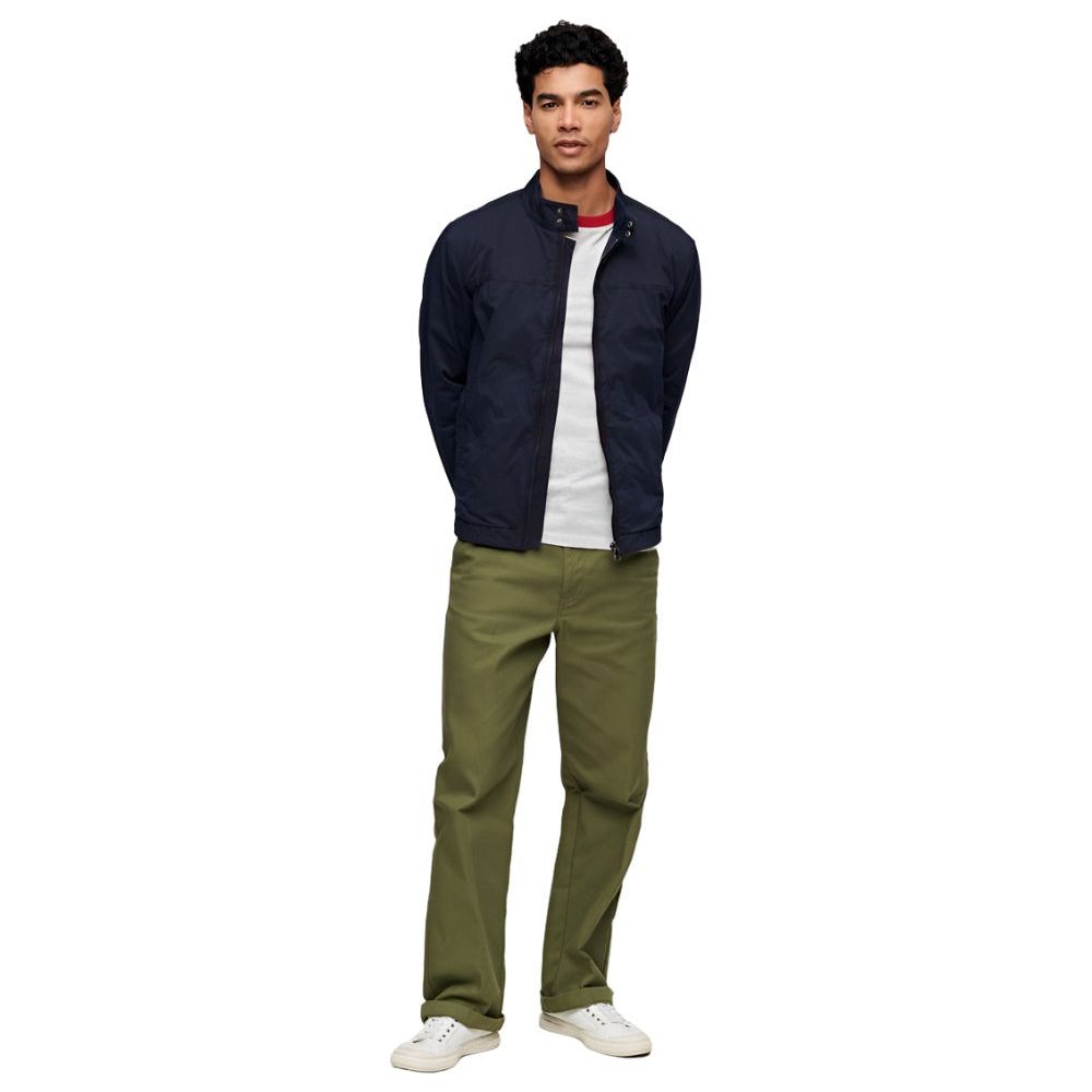 Superdry Mens Classic Harrington Jacket Eclipse Navy