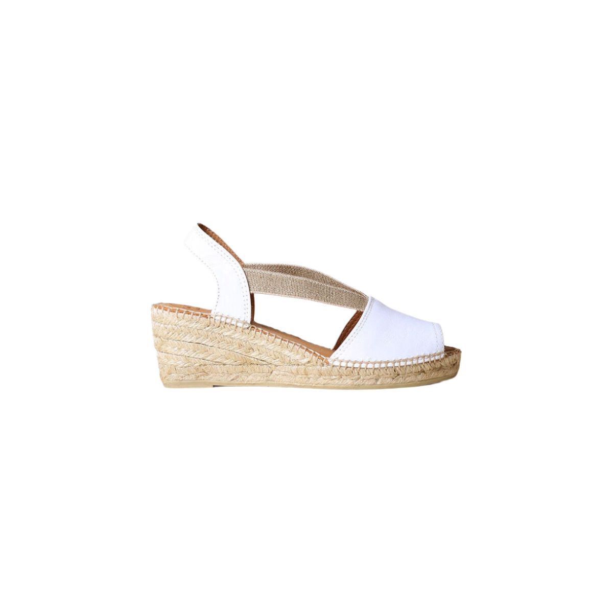 Toni Pons Womens Sandal Tiede White