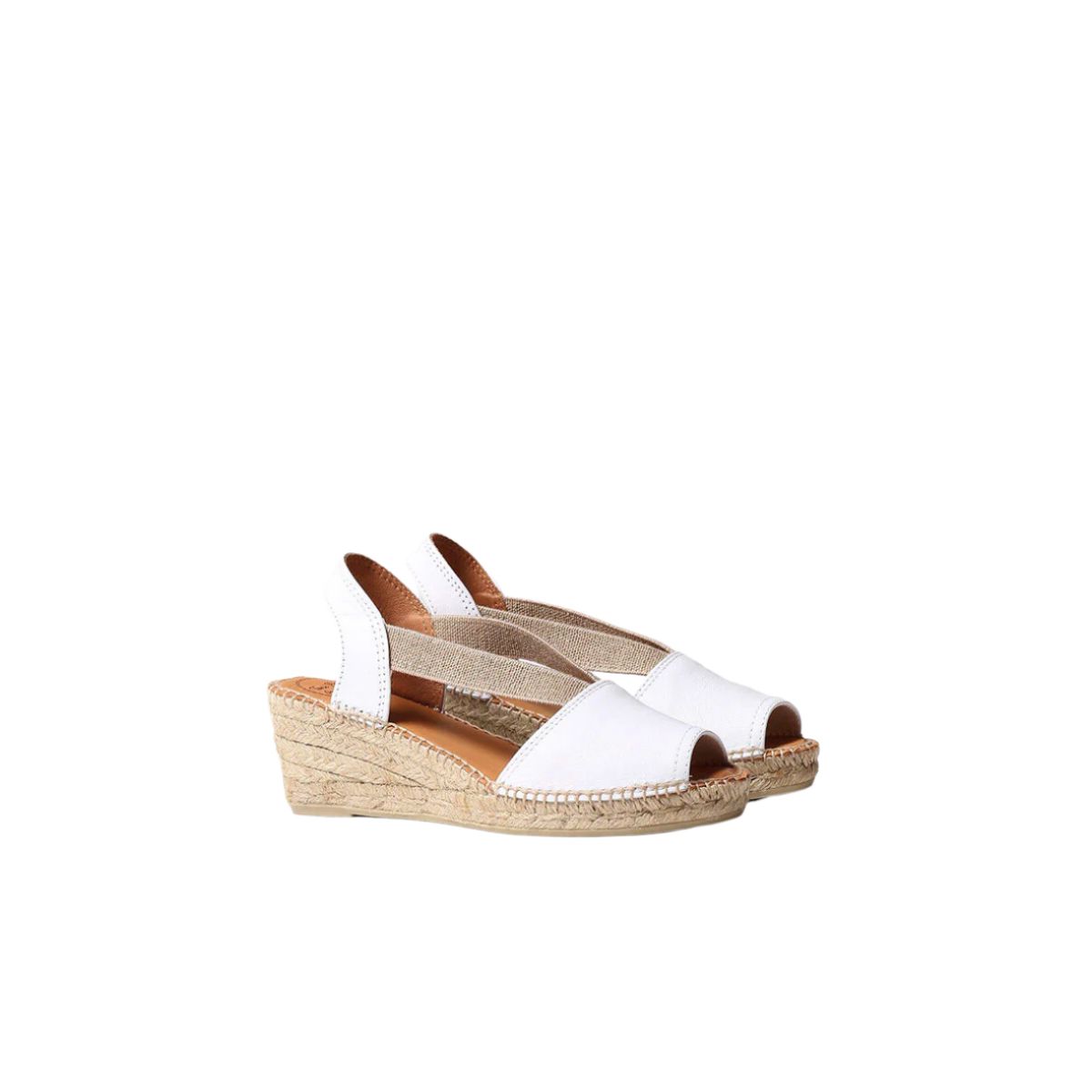 Toni Pons Womens Sandal Tiede White