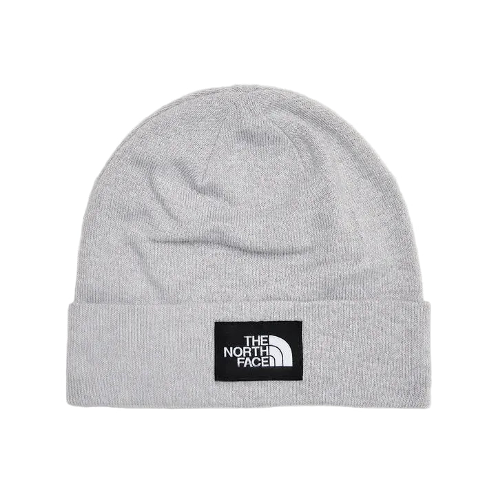 The North Face Adults Beanie Hat Dock Worker Recycled TNF Pale Grey Heather