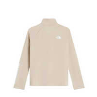 The North Face Girls 1/4 Zip Flex Graphic Timeless Taupe