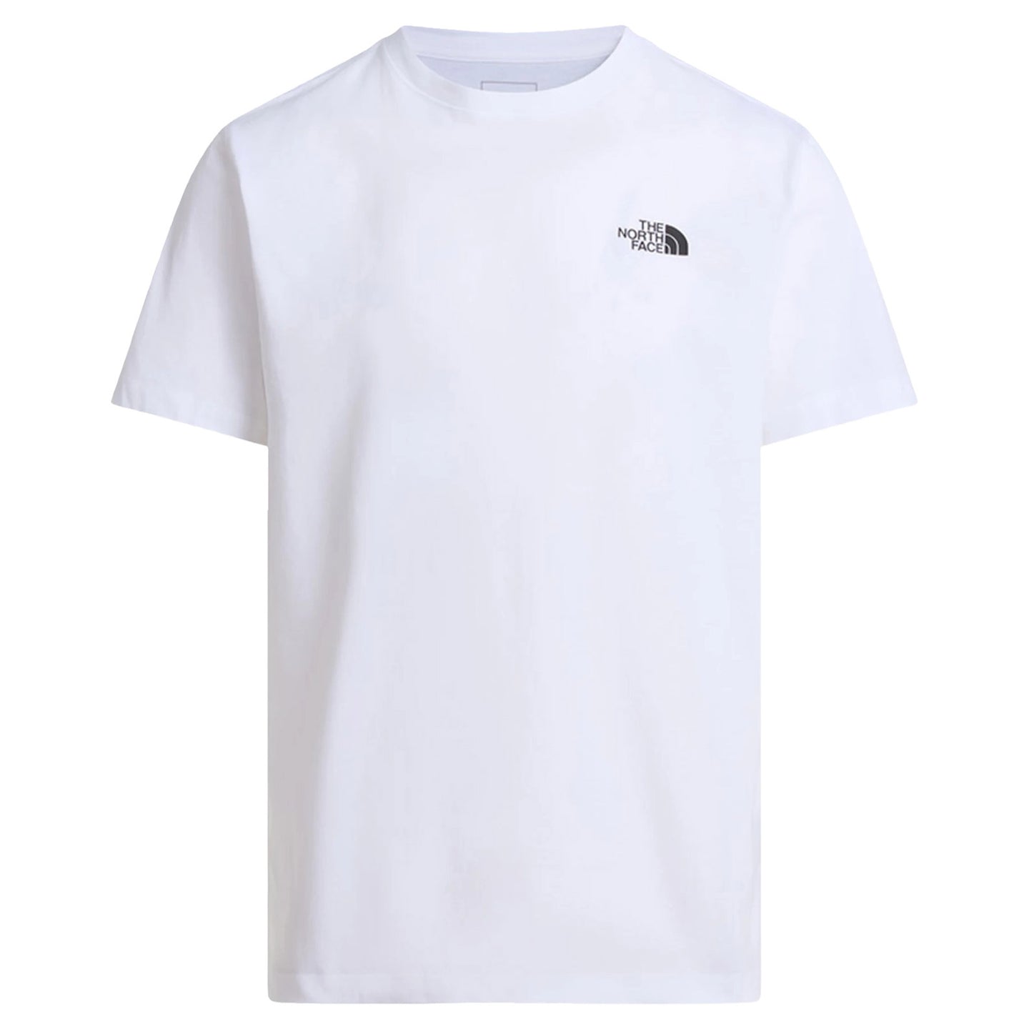 The North Face Mens T-Shirt Mountain Sketch Regular SS TNF White