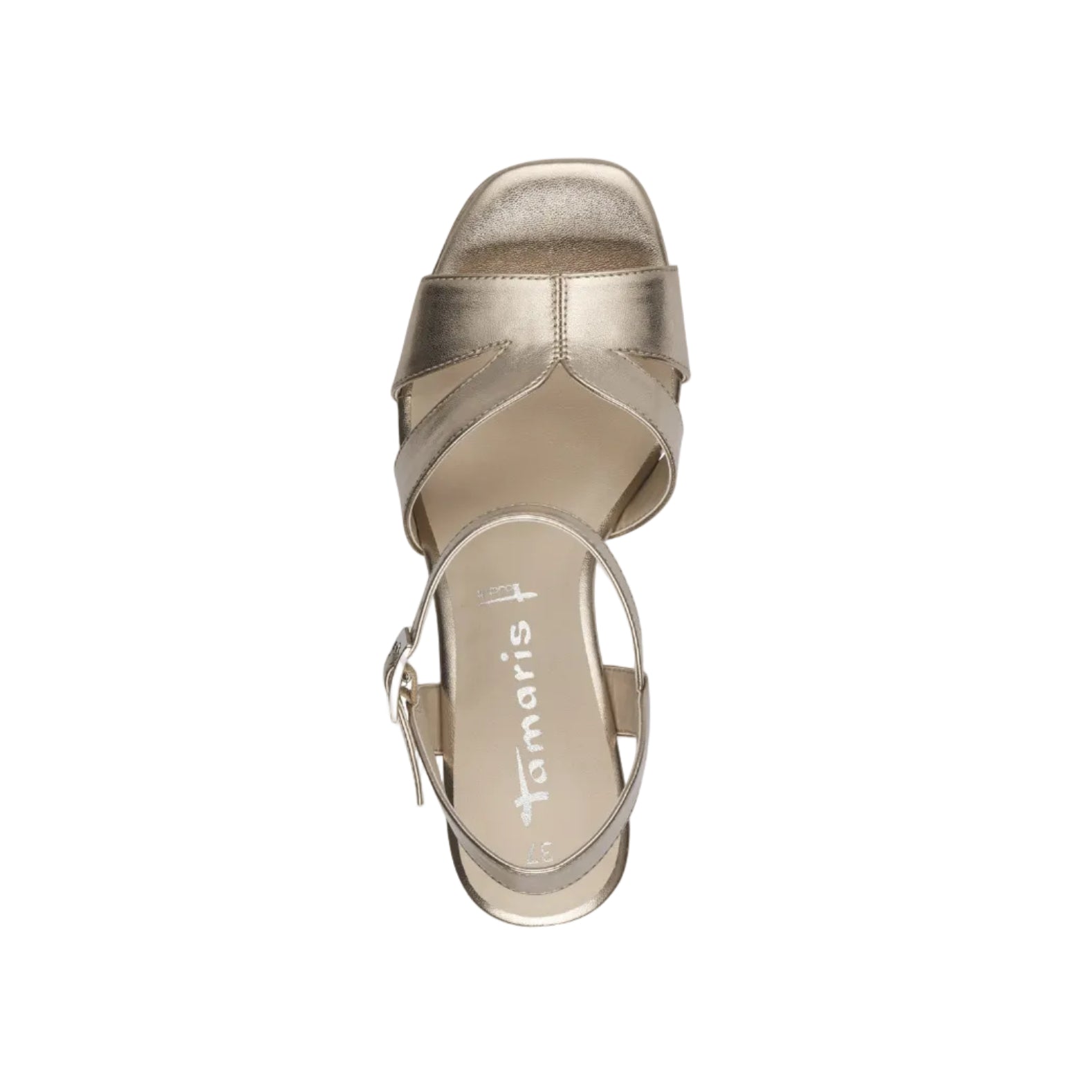 Tamaris Womens Sandal 1-28349-42 Light Gold