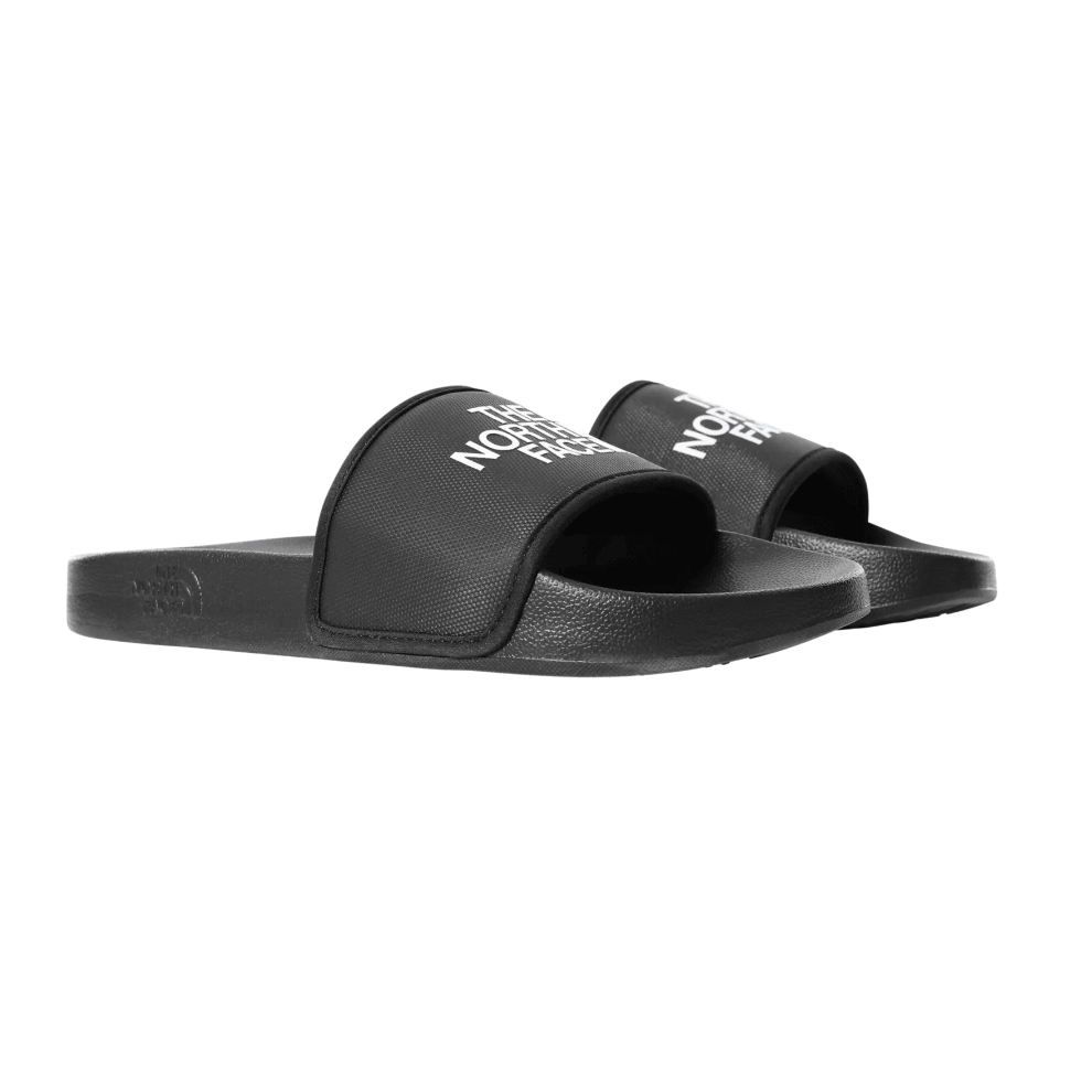 The North Face Base Camp Slide III men's black and white slider sandals