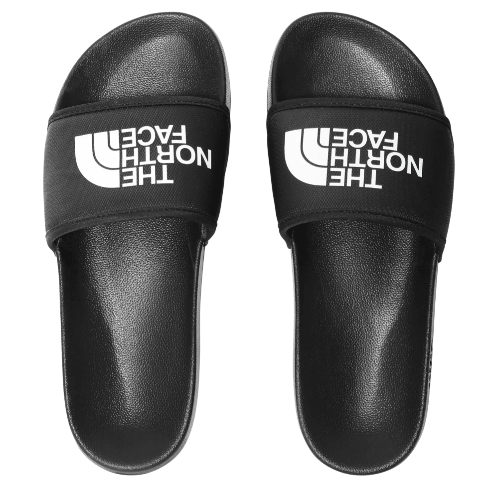 The North Face Base Camp Slide III men's black and white slider sandals