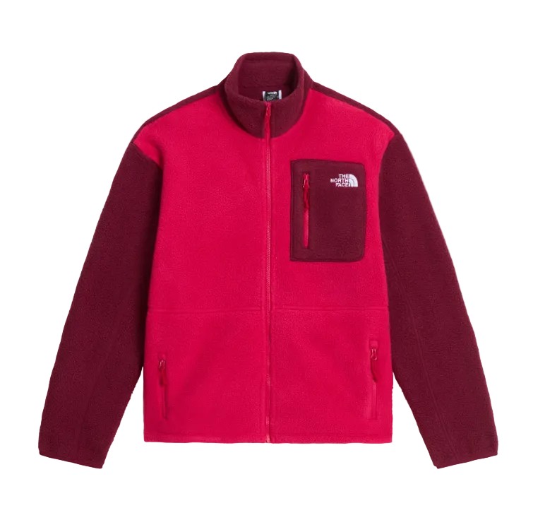 The North Face Womens Fleece Yumiori Full Zip Lali Guran/Burgundy Crush