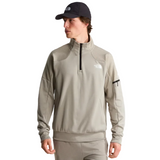 The North Face Mens Fleece Mountain Athletics 1/4 Zip Stone Slab