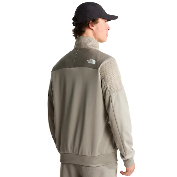 The North Face Mens Fleece Mountain Athletics 1/4 Zip Stone Slab