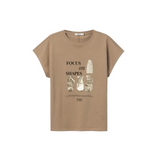 Tiffosi Womens T-Shirt Madrid 26 Beige