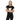 Tiffosi women's black graphic t-shirt