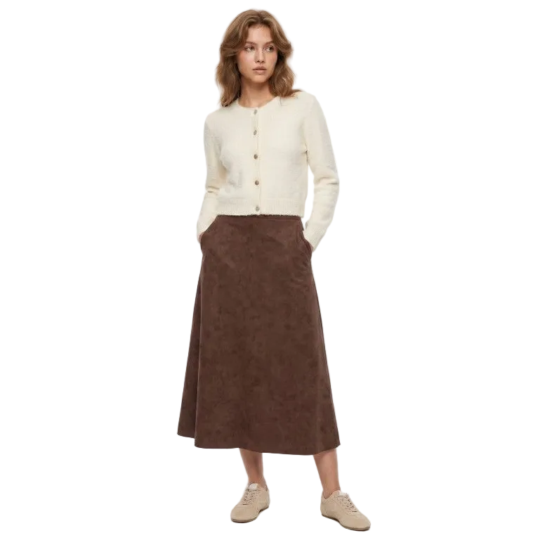 Tiffosi Susy women's brown skirt