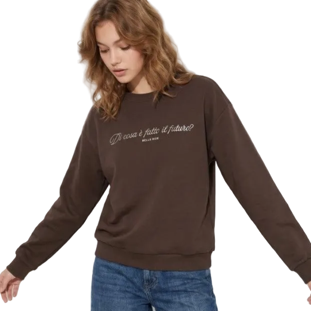 Tiffosi Womens Sweatshirt Oceanic Brown