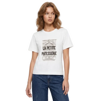 Tiffosi Womens T-Shirt Bonchic Star White