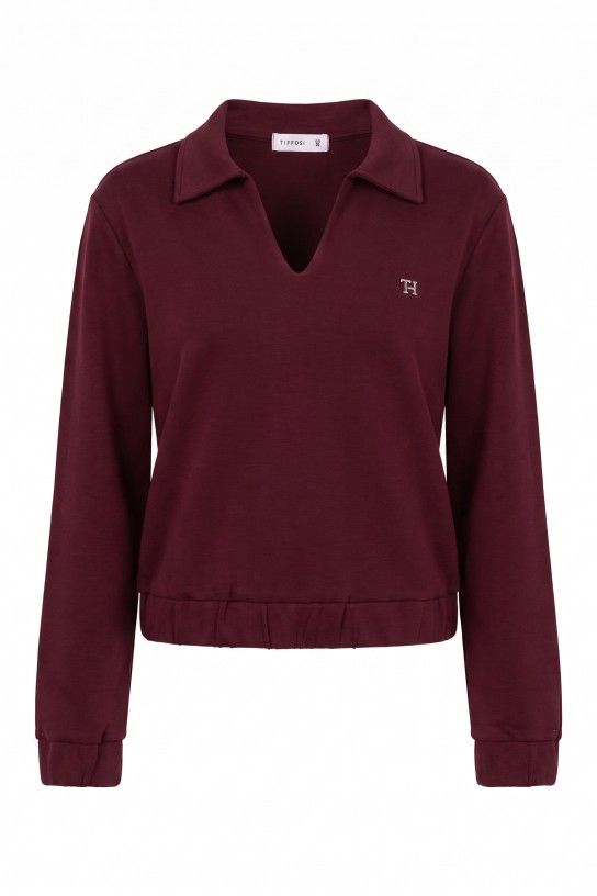 Tiffosi women's Valentina sweatshirt in picante
