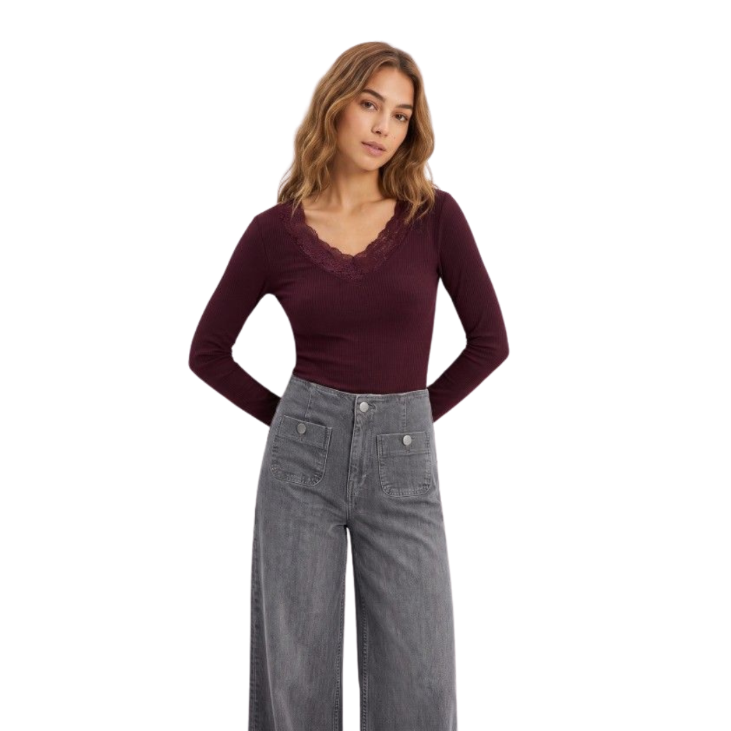 Tiffosi women's Icy top in fig