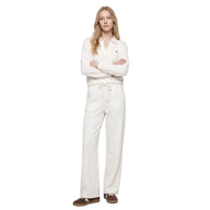Tiffosi Womens Trousers Valentina Star White