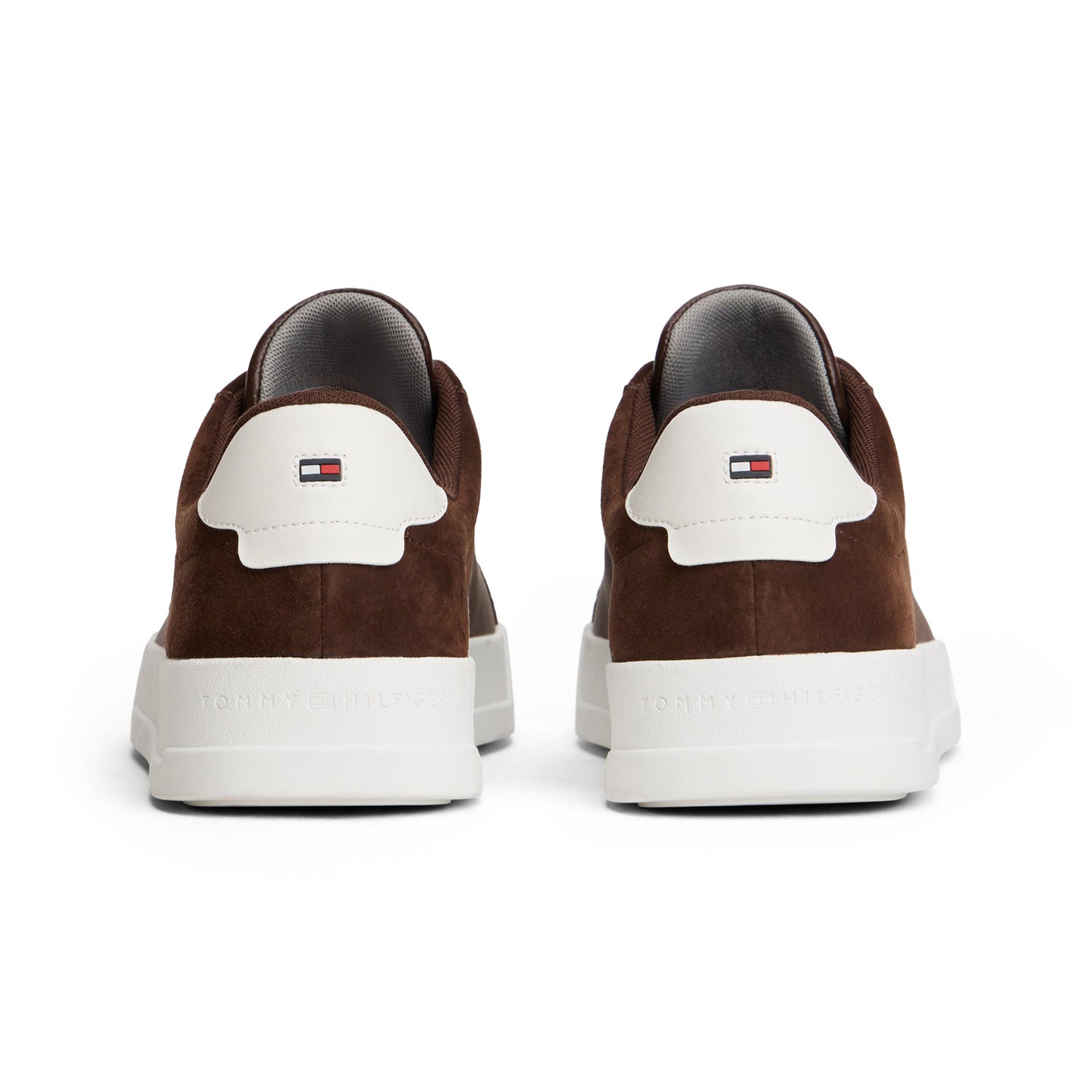 Tommy Hilfiger Mens Shoes Court Mix Cocoa/Universal Grey