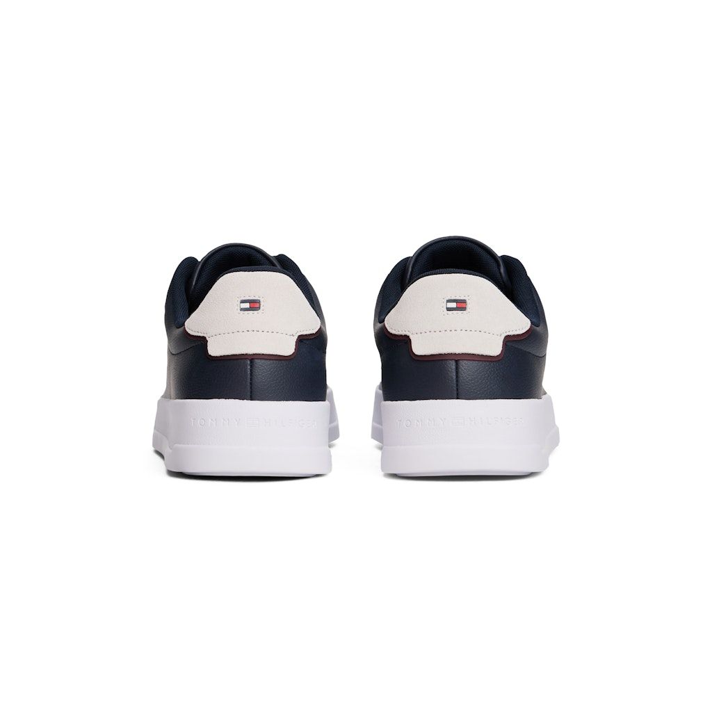 Tommy Hilfiger Mens Trainer Court LTH Detail Ess Desert Sky