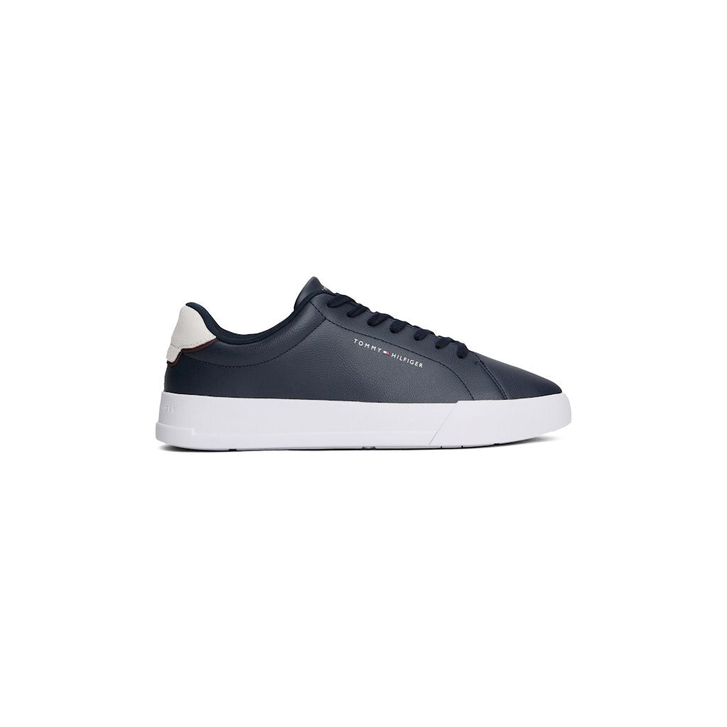 Tommy Hilfiger Mens Trainer Court LTH Detail Ess Desert Sky