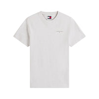 Tommy Jeans Mens T-Shirt Slim Jersey Ice Grey Heather