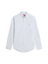 Tommy Jeans Mens Shirt Regular Oxford Sweet Blue