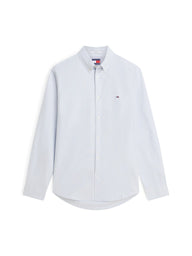 Tommy Jeans Mens Shirt Regular Oxford Sweet Blue