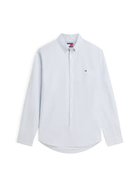 Tommy Jeans Mens Shirt Regular Oxford Sweet Blue