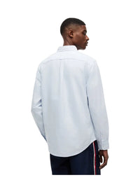 Tommy Jeans Mens Shirt Regular Oxford Sweet Blue