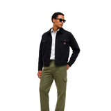 Tommy Hilfiger Men's Tjm Essential Overshirt Black
