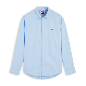 Tommy Jeans Mens Shirt Regular Oxford Sweet Blue