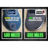 Trainer Armour Big Toe Hole Preventer Black