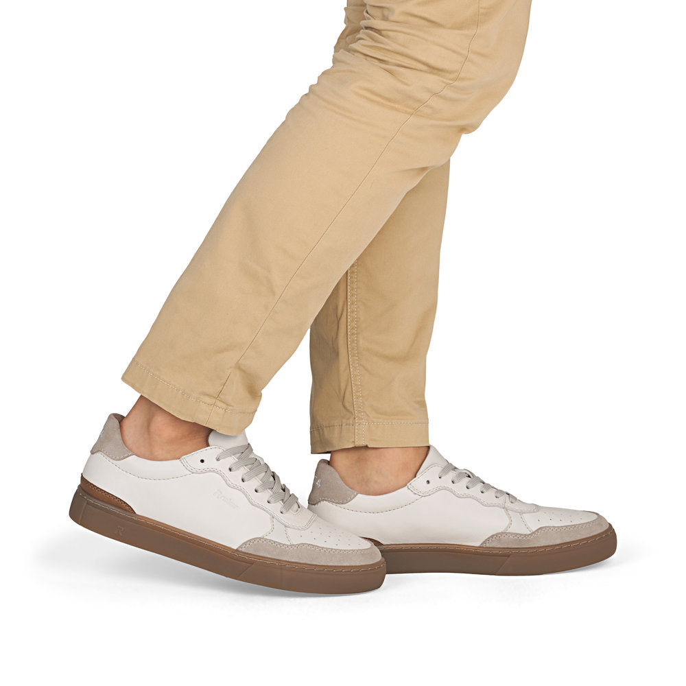 Rieker Mens Trainer U0710 White