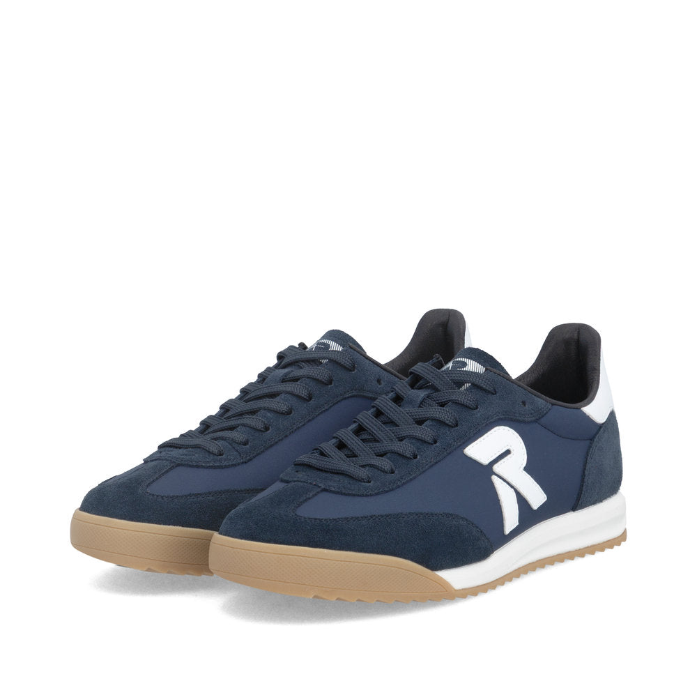 Rieker Mens Trainer U4000-14 Navy/White