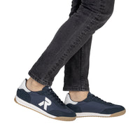 Rieker Mens Trainer U4000-14 Navy/White