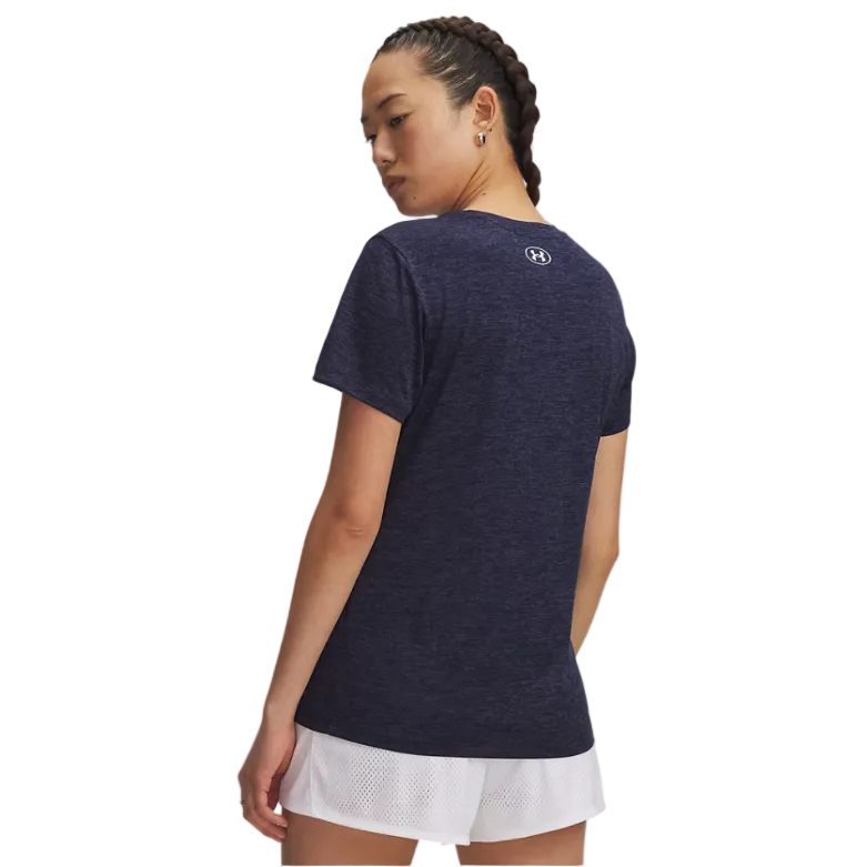 Under Armour women's navy and white t-shirt