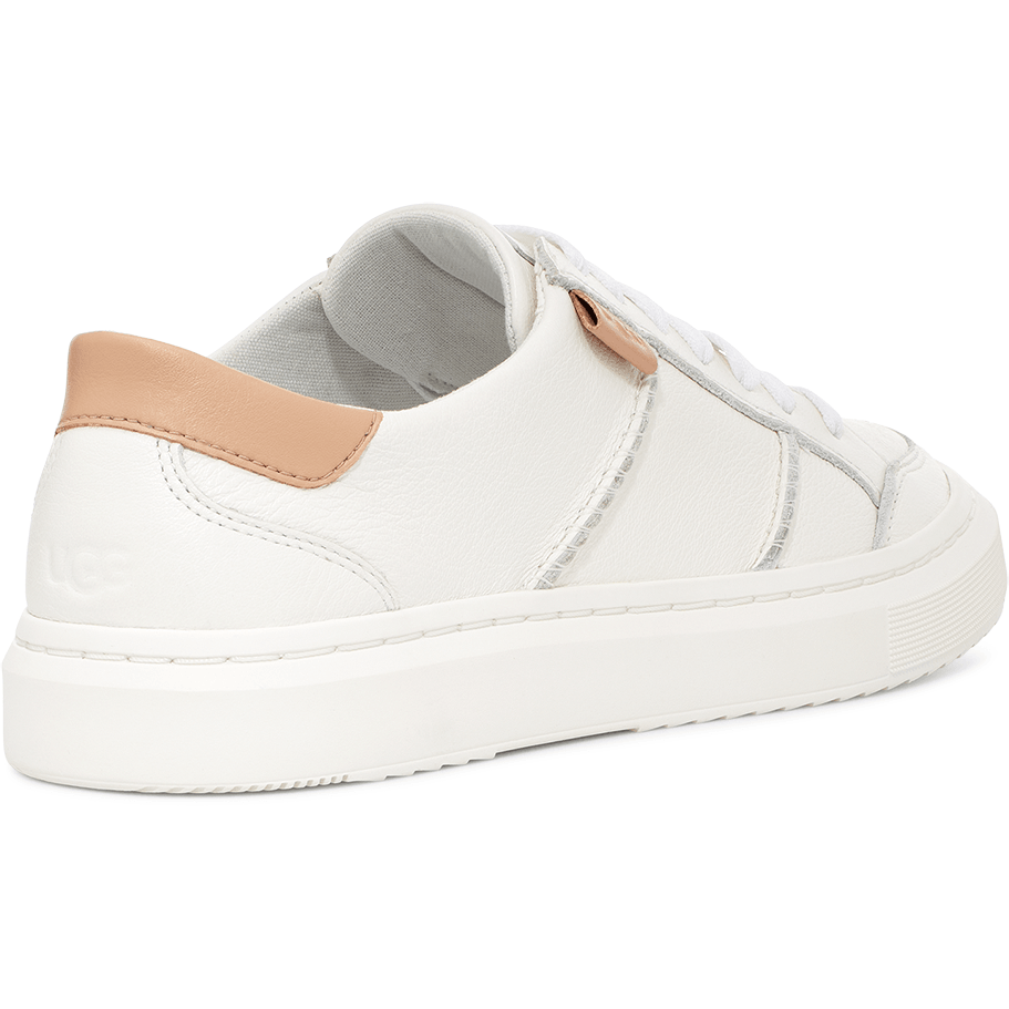 Ugg Womens Sneaker Alameda Lace Bright White Donaghys