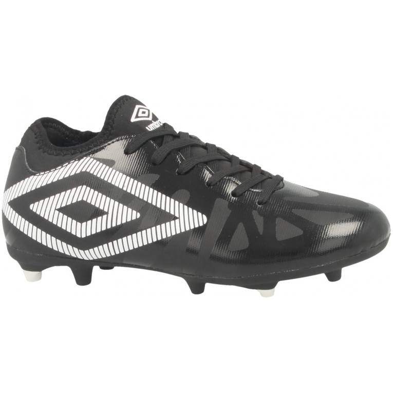 Umbro Kids Football Boot Ventura FG Black/White