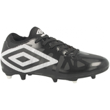 Umbro Ventura kids' black and white firm-ground football boots