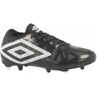Umbro Ventura kids' black and white firm-ground football boots