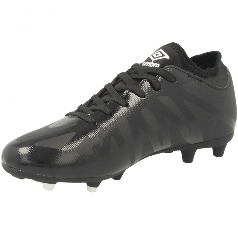 Umbro Kids Football Boot Ventura FG Black/White