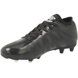 Umbro Ventura kids' black and white firm-ground football boots