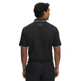 Under Armour Mens Polo Golf Playoff 3.0 Black/White/Castlerock