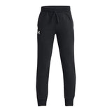 Under Armour Rival boys' black fleece joggers