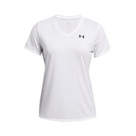 Under Armour Womens Short Sleeve V-Neck T-Shirt White