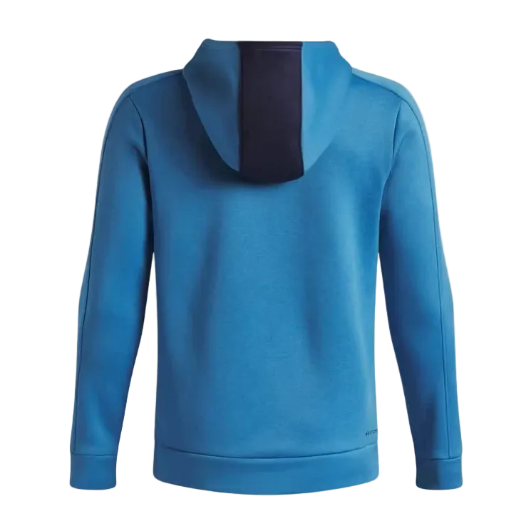 Under Armour boys' blue winterized fleece hoodie