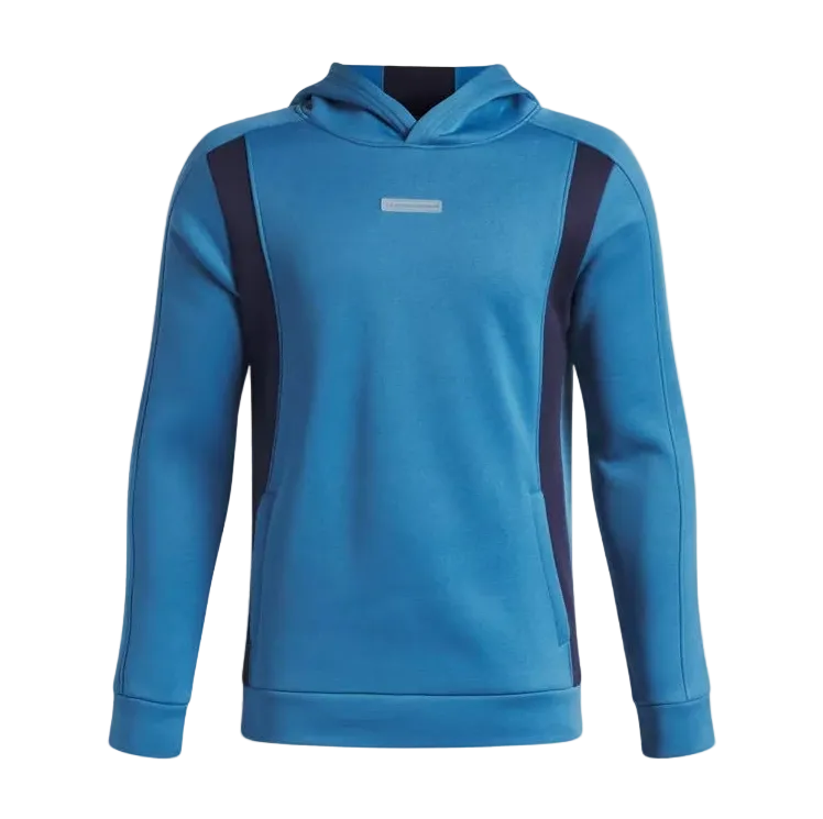 Under Armour Boys Hoodie Fleece Winterized Aegean Blue/Midnight Navy