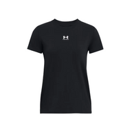 Under Armour Womens T-Shirt Rival Core SS Black/White