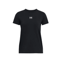 Under Armour Womens T-Shirt Rival Core SS Black/White