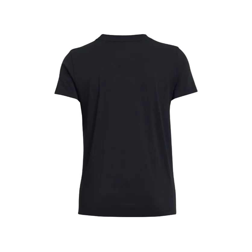Under Armour Womens T-Shirt Rival Core SS Black/White