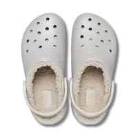 Crocs women's silver slip-on sandal